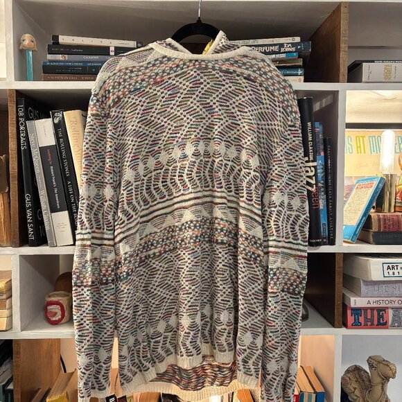Missoni Crochet Knit Cotton Hoodie